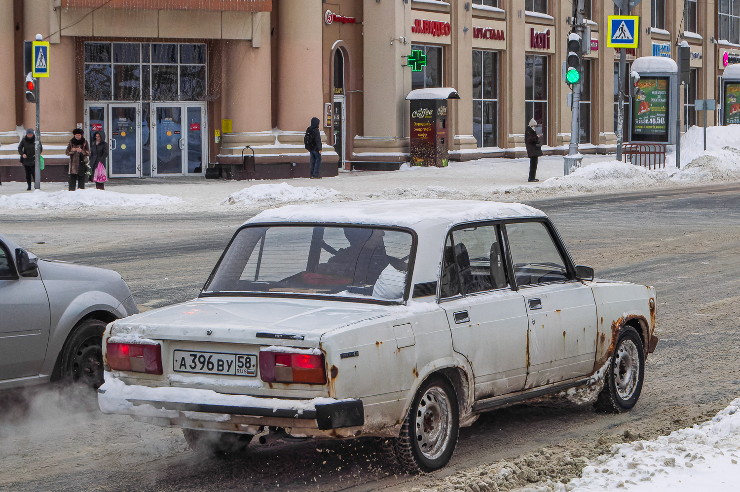 Пензенская область, № А 396 ВУ 58 — ВАЗ-21053 Жигули '81-91
