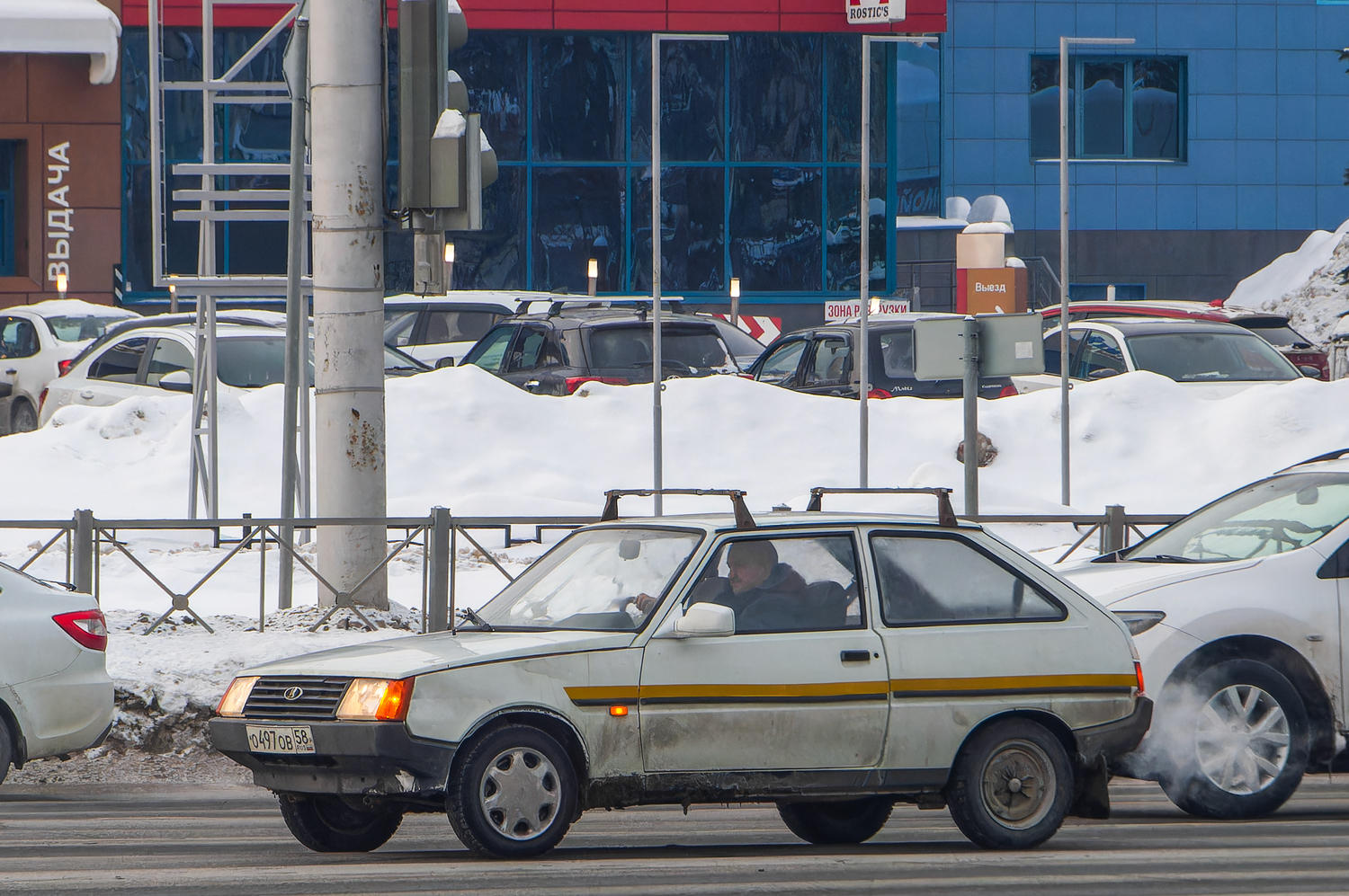 Пензенская область, № О 497 ОВ 58 — ЗАЗ-110216 Таврия '90-99