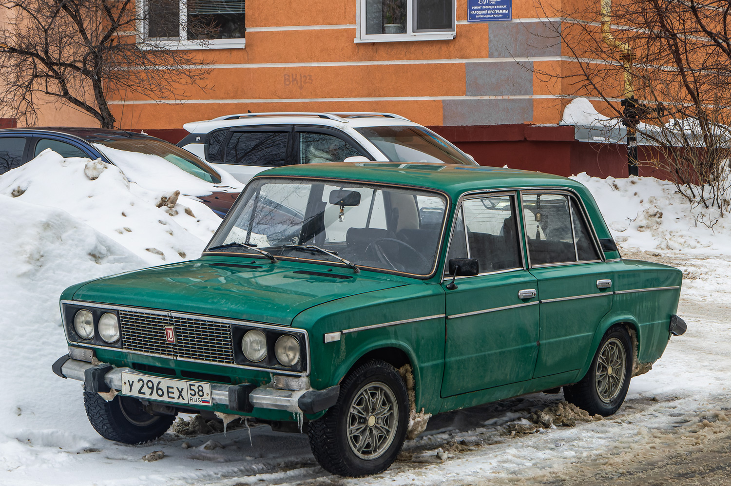 Пензенская область, № У 296 ЕХ 58 — ВАЗ-21061 Жигули '79-01