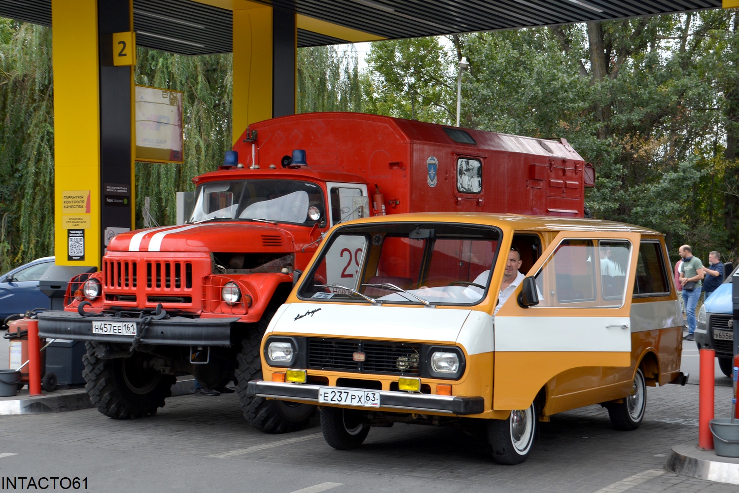 Ростовская область, № Е 237 РХ 63 — РАФ-2203-01 Латвия '86-94; Самарская область — Вне региона; Ростовская область — Автопробег "Донретро" 2025