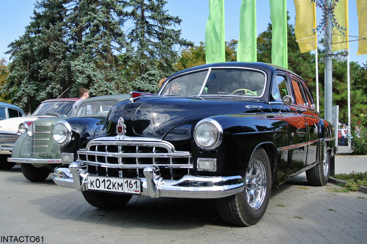 Ростовская область, № К 012 КМ 161 — ГАЗ-12 ЗИМ '50-60; Ростовская область — День города Ростова-на-Дону_2013