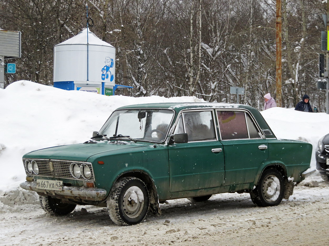 Кировская область, № А 667 КА 43 — ВАЗ-2103 Жигули '72-84