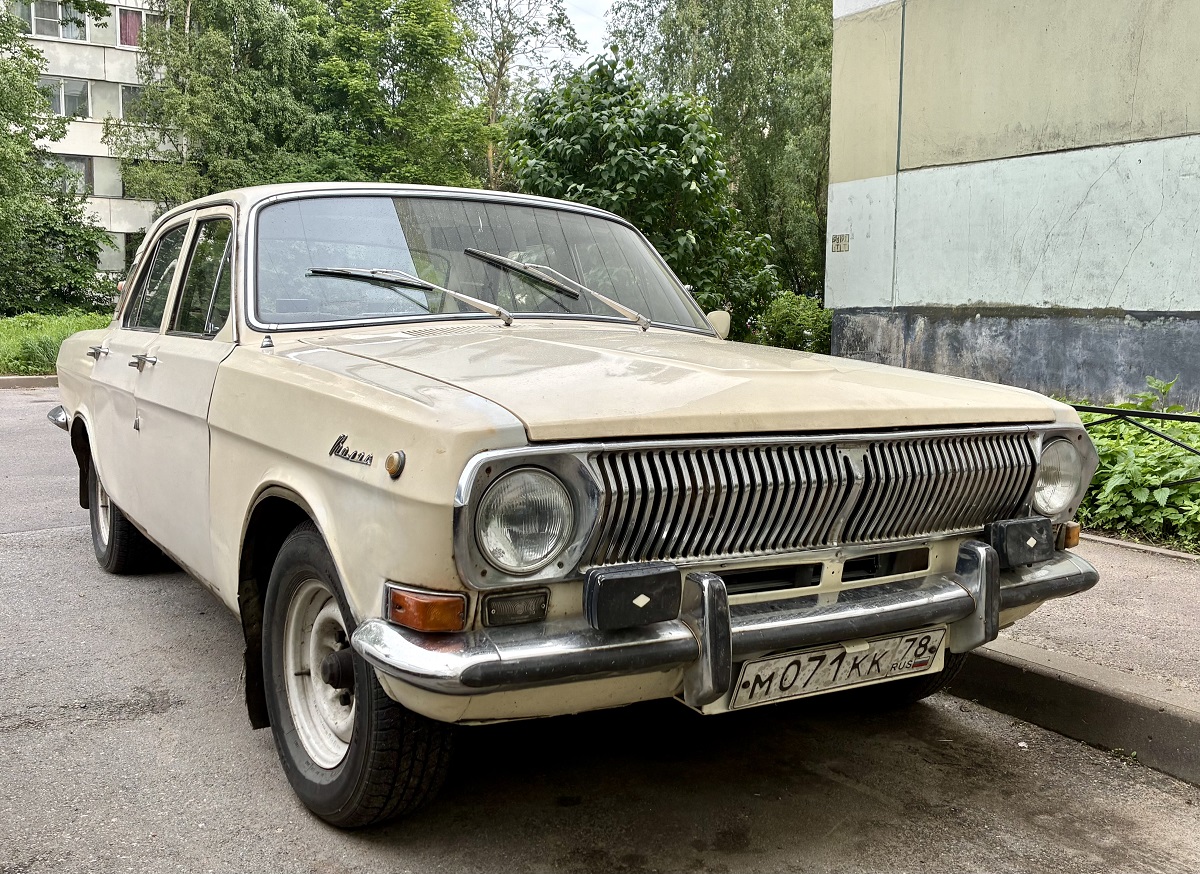 Санкт-Петербург, № М 071 КК 78 — ГАЗ-24 Волга '68-86