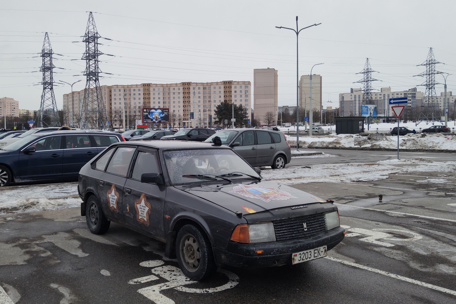 Минск, № 3203 ЕК-7 — Москвич-2141 '86-98