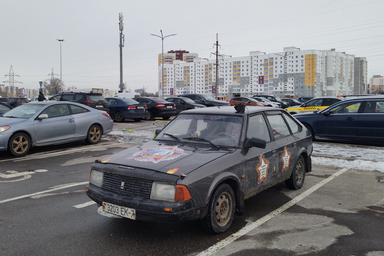 Минск, № 3203 ЕК-7 — Москвич-2141 '86-98