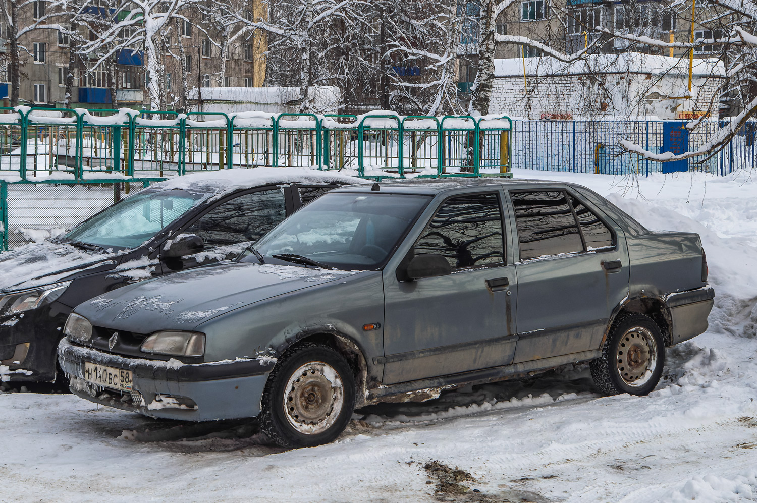 Пензенская область, № Н 140 ВС 58 — Renault 19 (Автофрамос) '99-00
