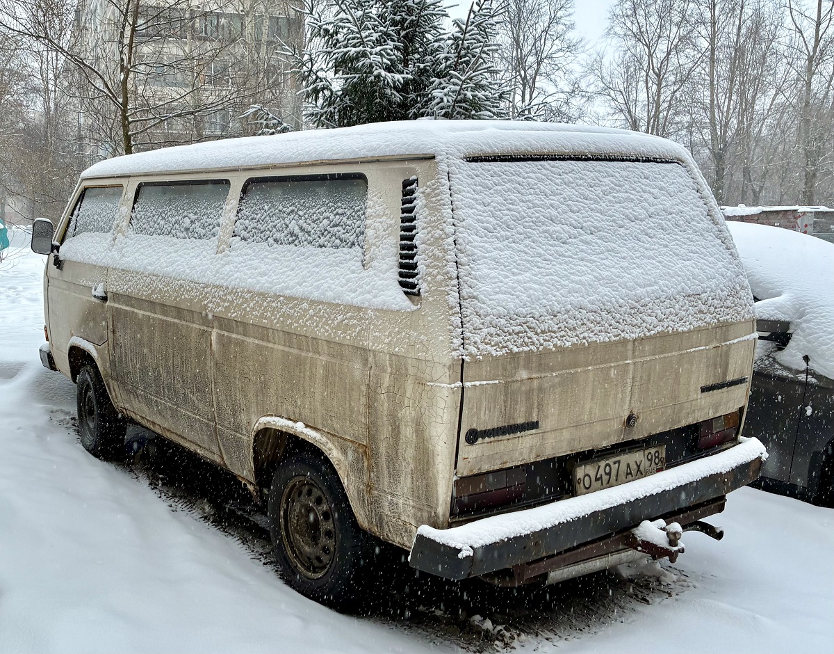 Санкт-Петербург, № О 497 АХ 98 — Volkswagen Typ 2 (T3) '79-92