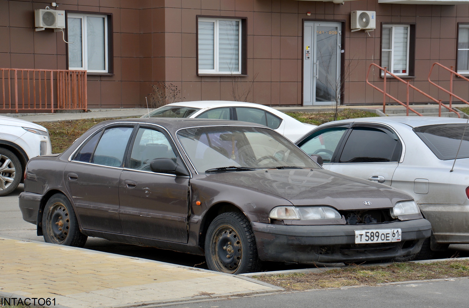 Ростовская область, № Т 589 ОЕ 61 — Hyundai Sonata (Y3) '93-98