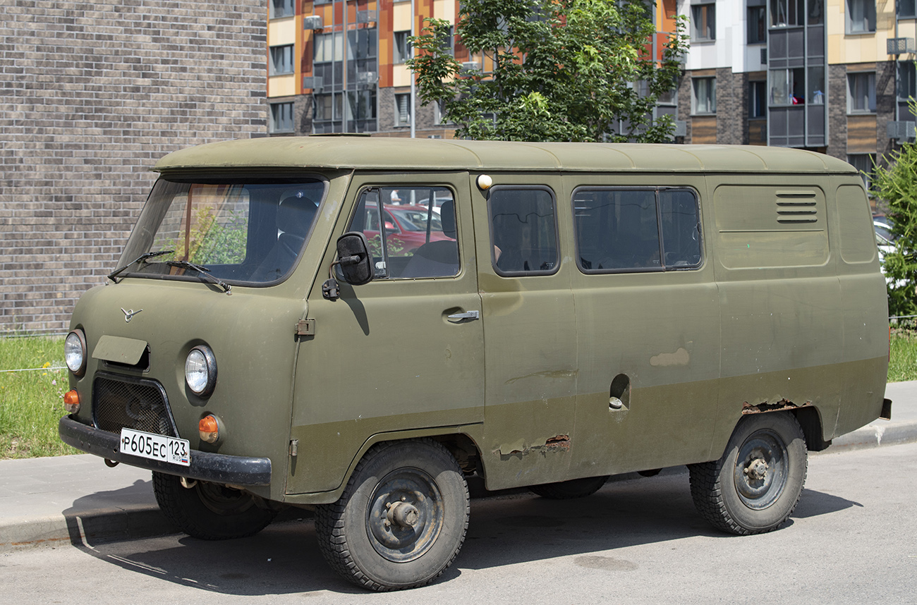 Краснодарский край, № Р 605 ЕС 123 — УАЗ-3909 '94-03