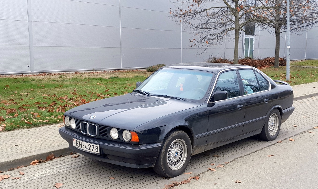 Латвия, № EN-4278 — BMW 5 Series (E34) '87-96