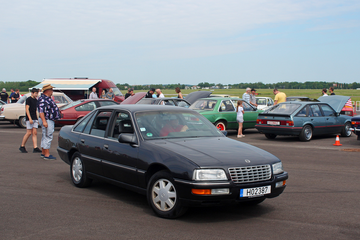 Литва, № H02387 — Opel Senator (B) '87-93; Литва — Retro mugė 2024