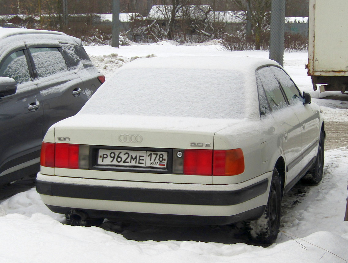 Санкт-Петербург, № Р 962 МЕ 178 — Audi 100 (C4) '90-94