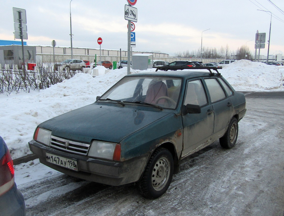 Санкт-Петербург, № М 147 АУ 198 — ВАЗ-21099 '90-04
