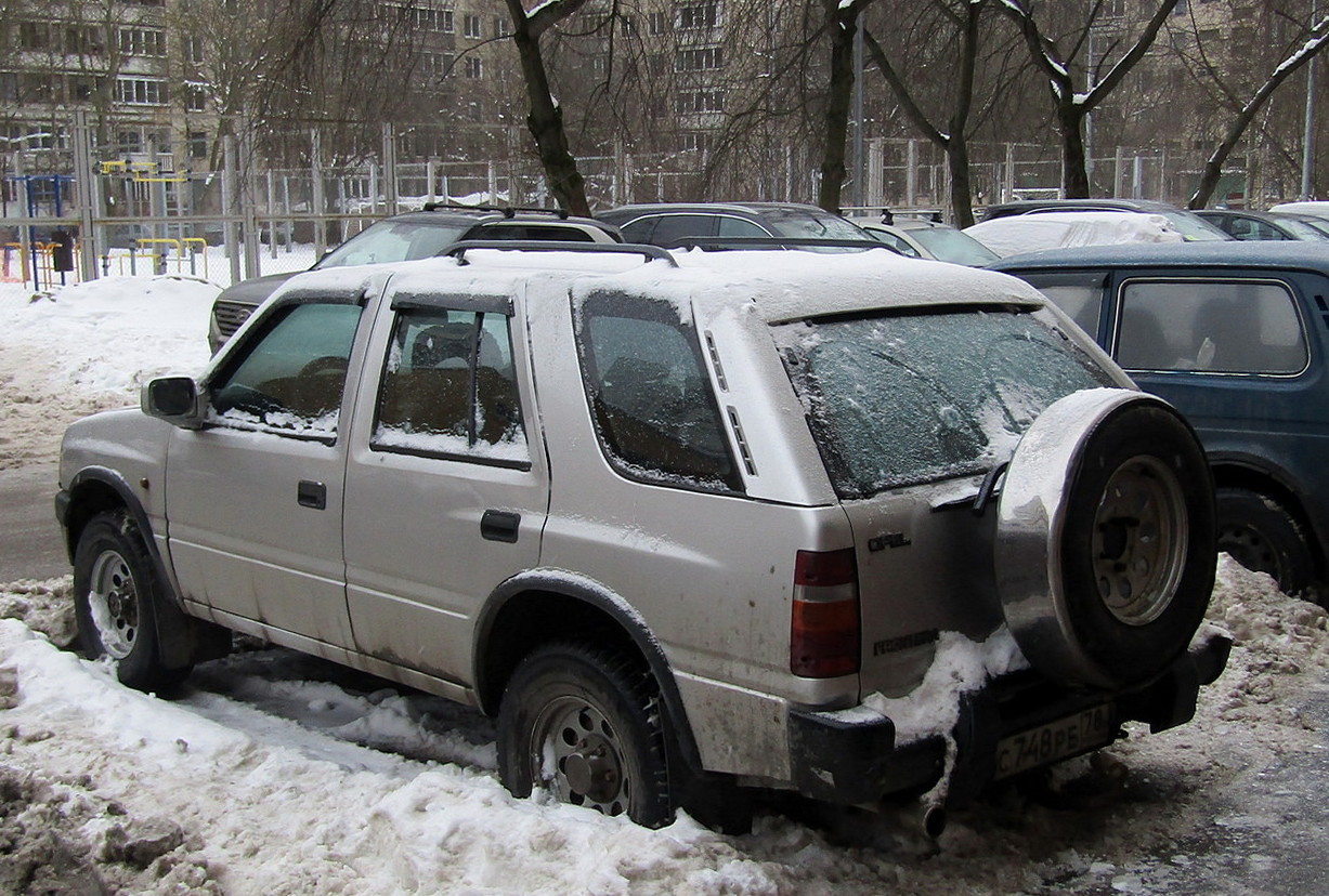 Санкт-Петербург, № С 748 РЕ 78 — Opel Frontera (A) '91-98
