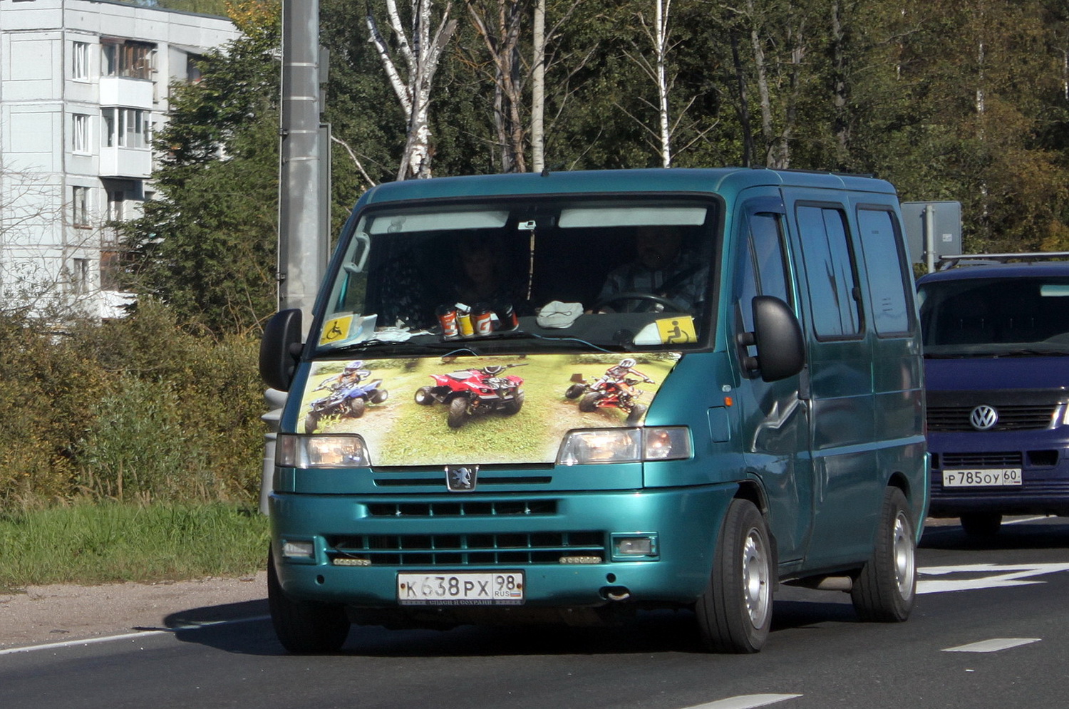 Санкт-Петербург, № К 638 РХ 98 — Peugeot Boxer (230) '94-02
