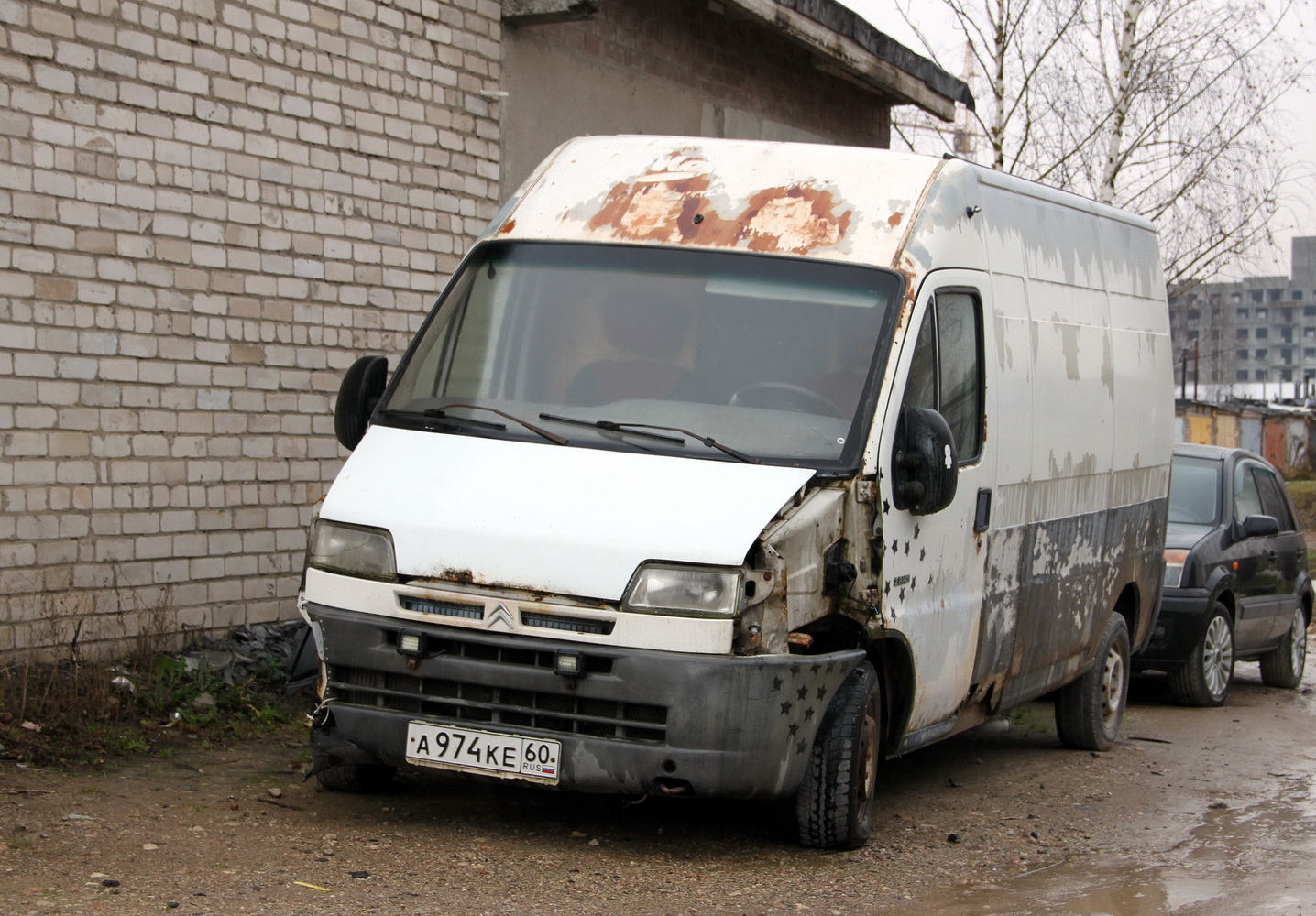 Псковская область, № А 974 КЕ 60 — Citroën Jumper '94-02