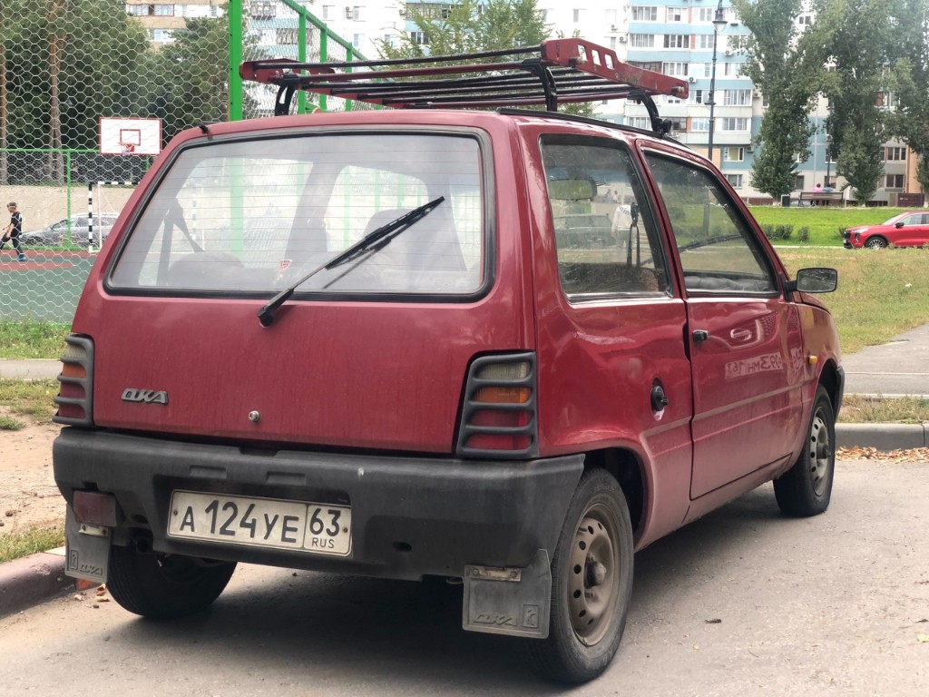 Самарская область, № А 124 УЕ 63 — ВАЗ-1111 Ока '87-08