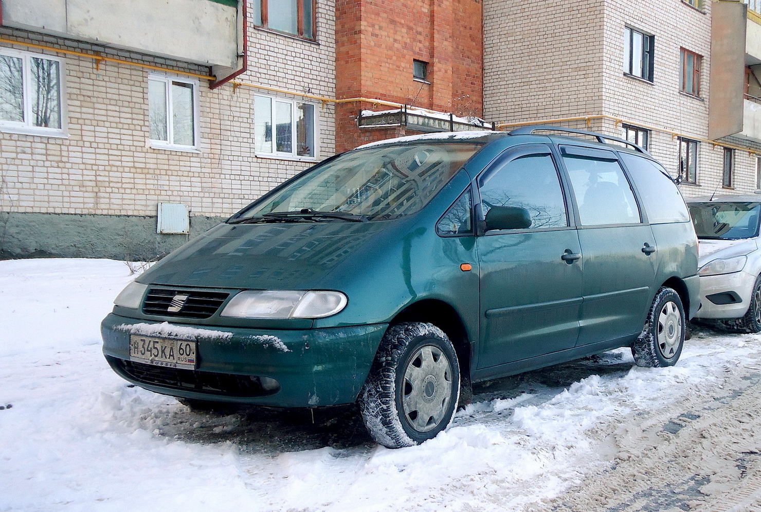Псковская область, № Н 345 КА 60 — SEAT Alhambra '96-00