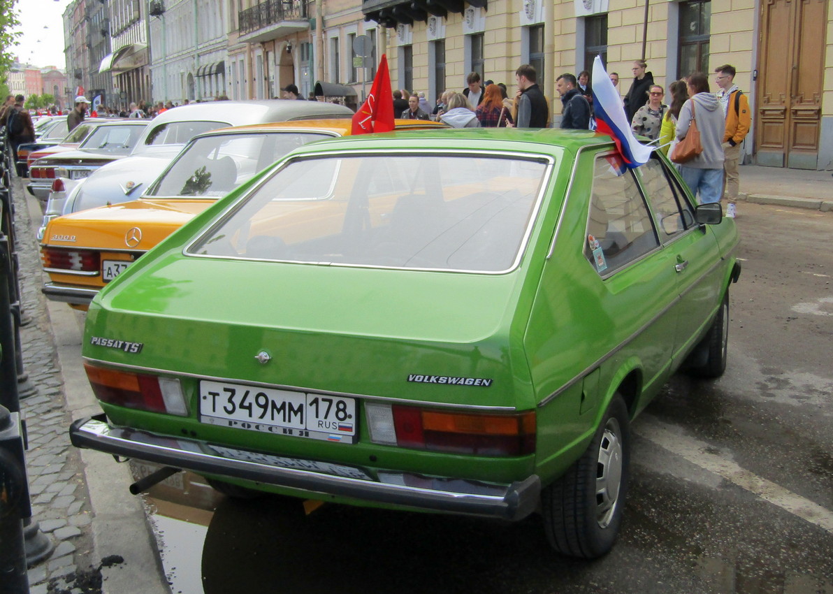 Санкт-Петербург, № Т 349 ММ 178 — Volkswagen Passat (B1) '73-80; Санкт-Петербург — Международный транспортный фестиваль "ТранспортФест 2025"