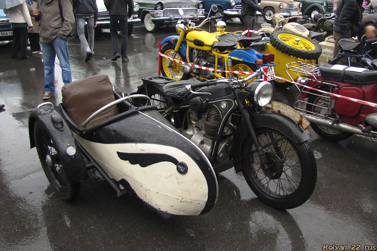 Алтайский край, № (22) Б/Н MT 0027 — BMW R 35 '37-55; Алтайский край — Выставки ко дню города Барнаул, 2013 г.