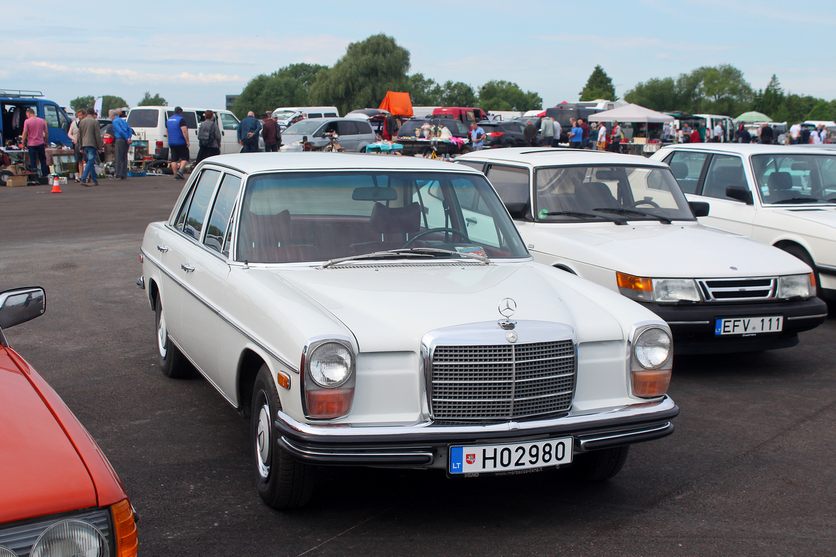 Литва, № H02980 — Mercedes-Benz (W114/W115) '72-76; Литва — Retro mugė 2024