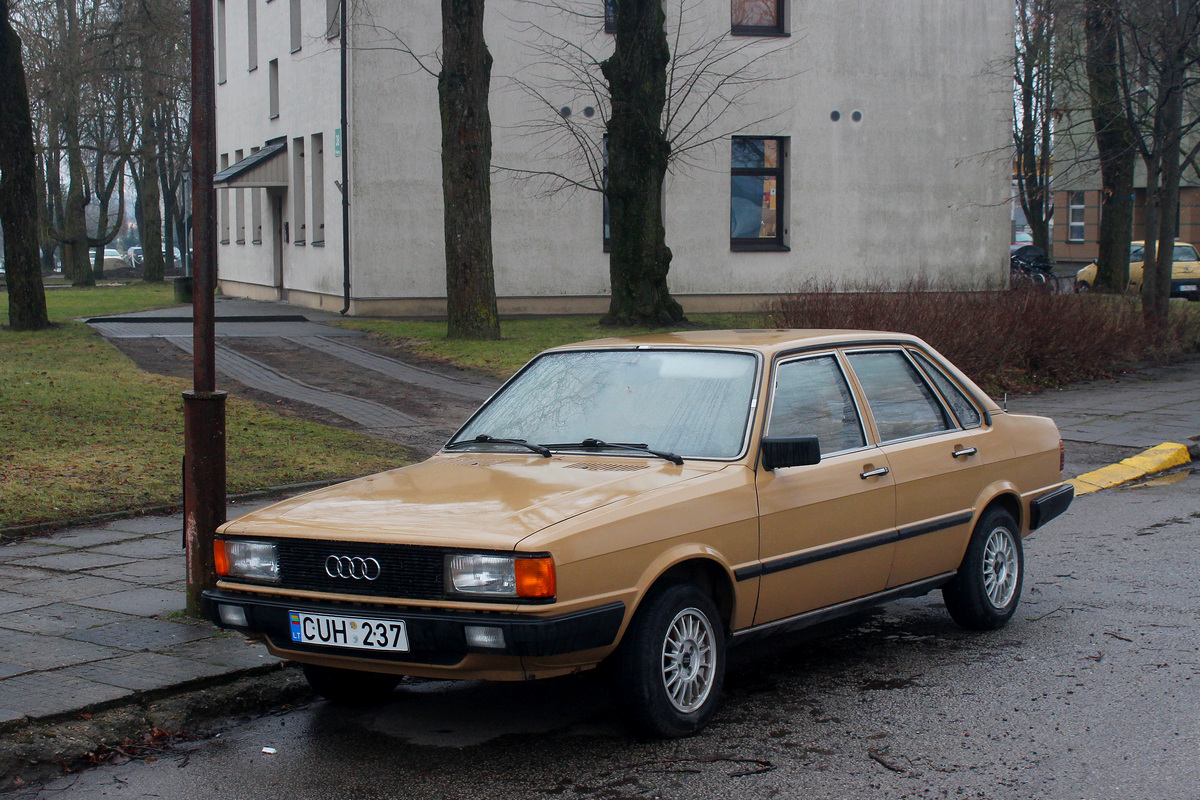 Литва, № CUH 237 — Audi 80 (B2) '78-86