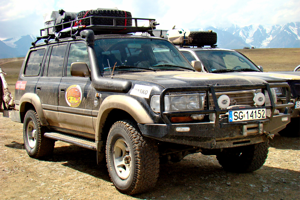 Польша, № SG 14152 — Toyota Land Cruiser (J80) '89-97