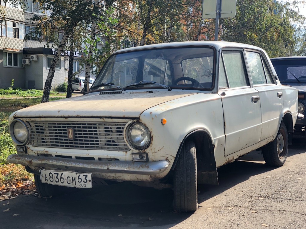 Самарская область, № А 836 СМ 63 — ВАЗ-21011 Жигули '74-83