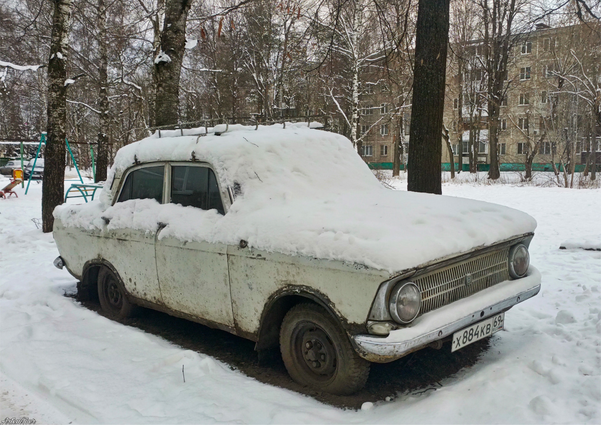 Тверская область, № Х 884 КВ 69 — Москвич-412ИЭ (Иж) '70-82