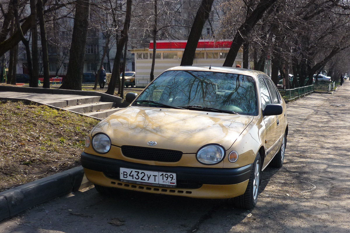 Москва, № В 432 УТ 199 — Toyota Corolla (E110) '95-02