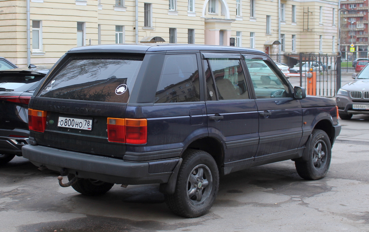 Санкт-Петербург, № О 800 НО 78 — Land Rover Range Rover (2G) '94-02