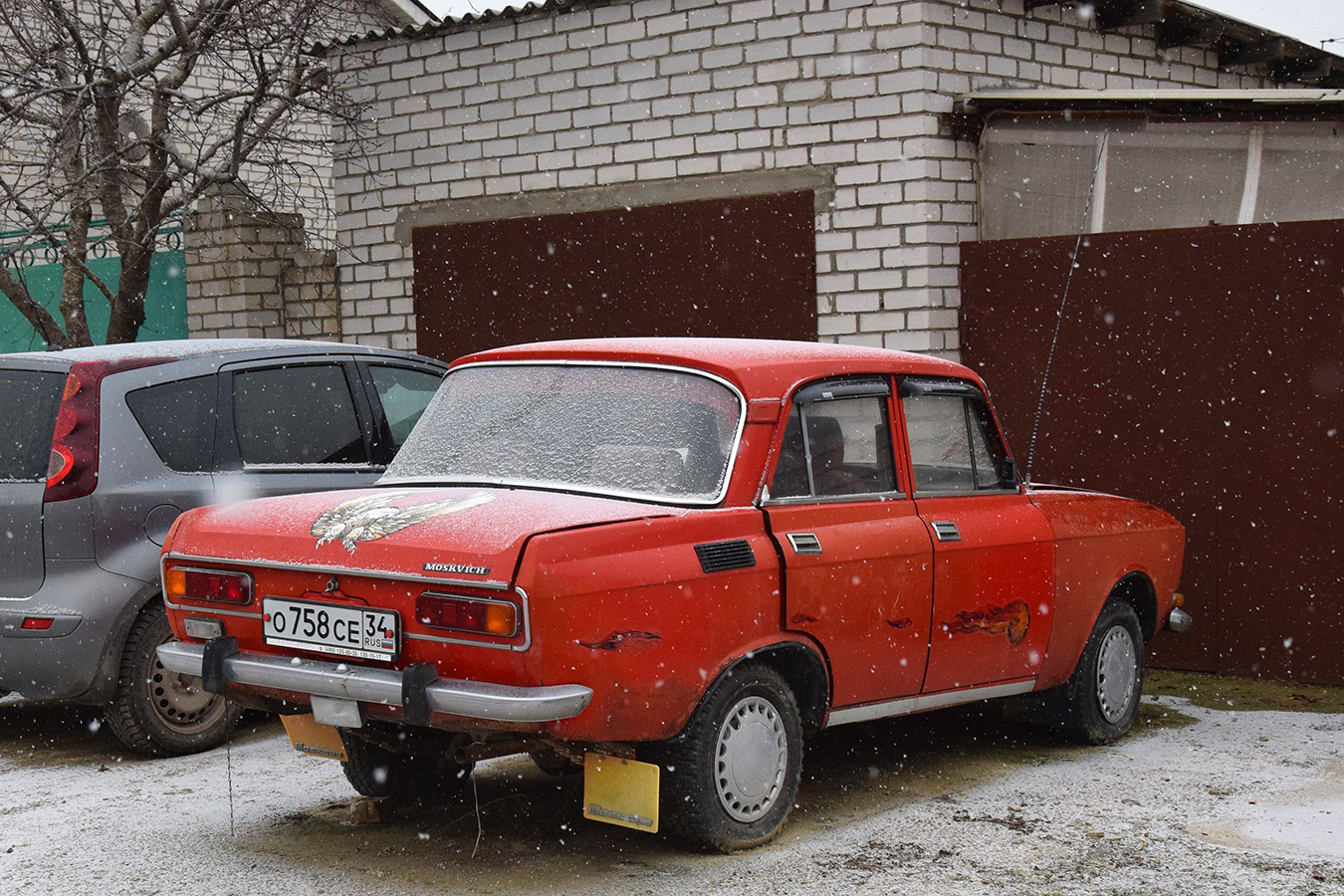 Волгоградская область, № О 758 СЕ 34 — Москвич-2140 '76-88