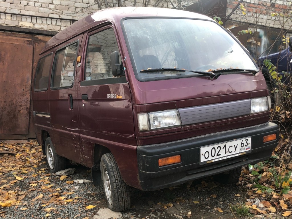 Самарская область, № О 021 СУ 63 — Daewoo Damas '91-05