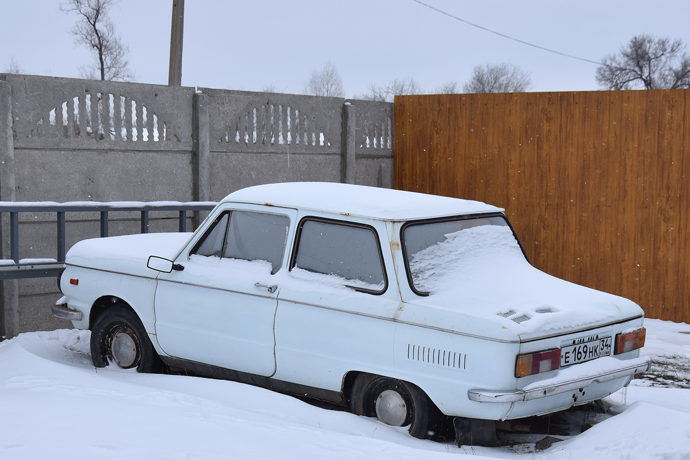Волгоградская область, № Е 169 НК 34 — ЗАЗ-968М Запорожец '79-94