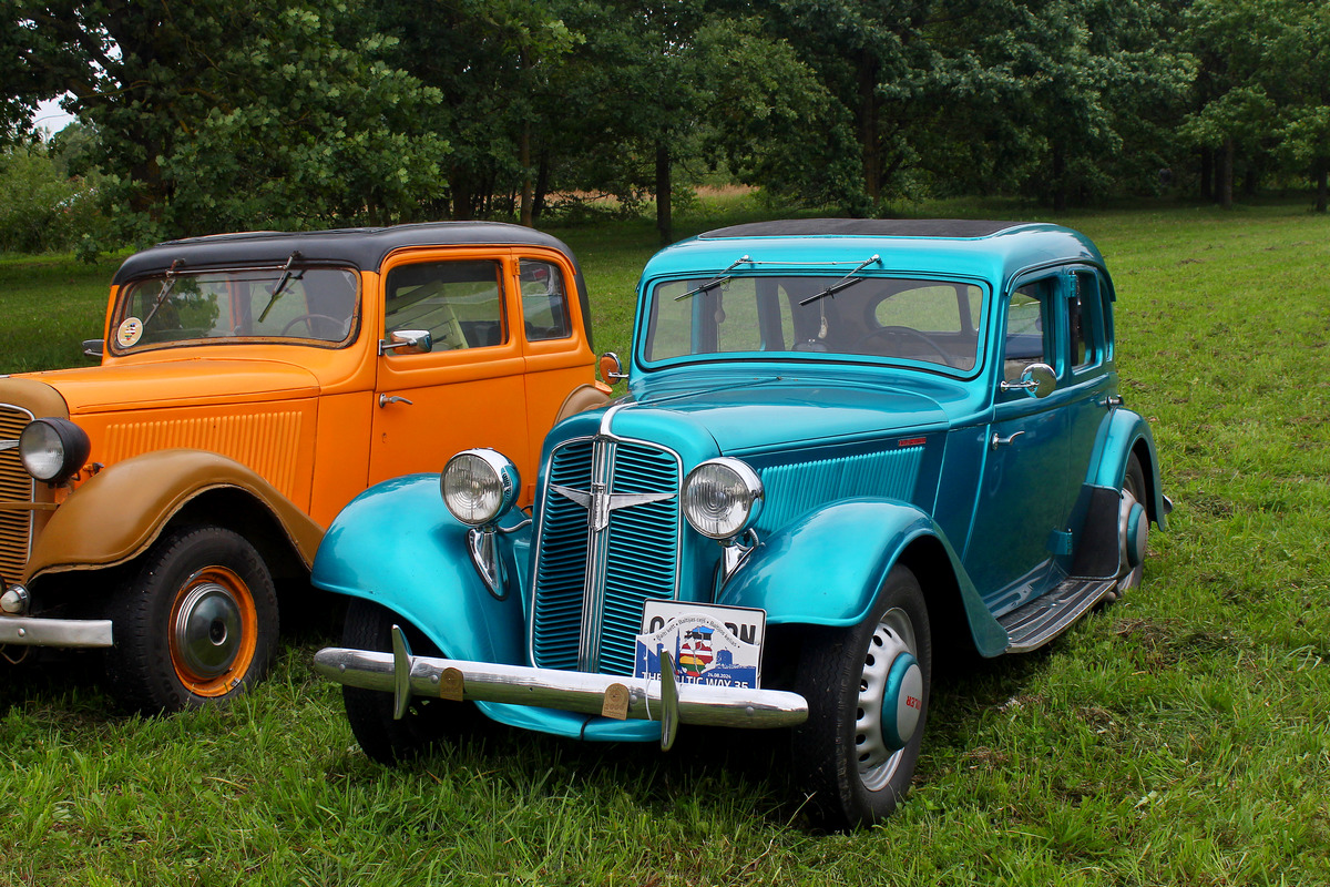 Эстония, № 96 ZDN — Adler Trumpf Junior '36-41; Литва — Baltijos kelias 35
