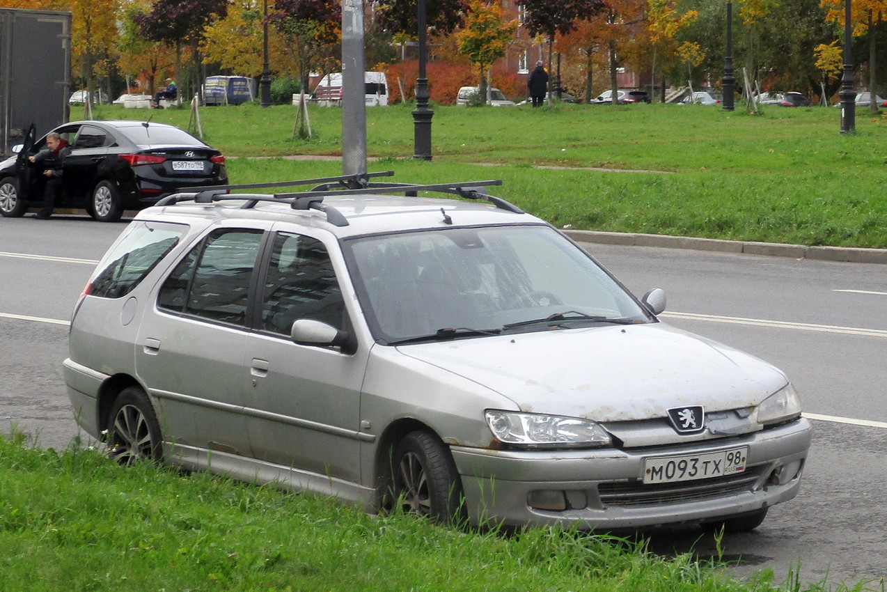 Санкт-Петербург, № М 093 ТХ 98 — Peugeot 306 '93-02