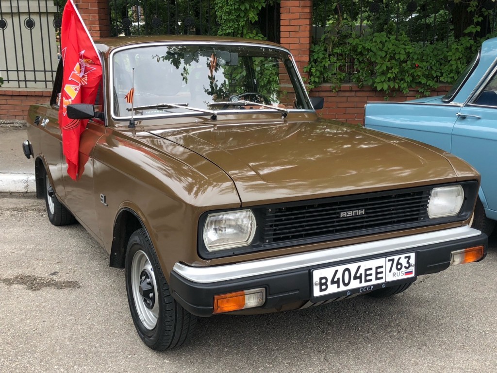 Самарская область, № В 404 ЕЕ 763 — Москвич-2140-117 (2140SL) '80-88; Самарская область — Выставка ретро-автомобилей 28 июня 2025 г.