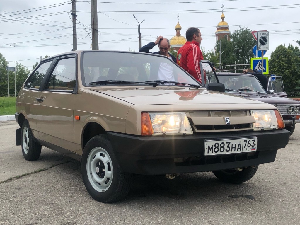 Самарская область, № М 883 НА 763 — ВАЗ-2108 '84-94; Самарская область — Выставка ретро-автомобилей 28 июня 2025 г.