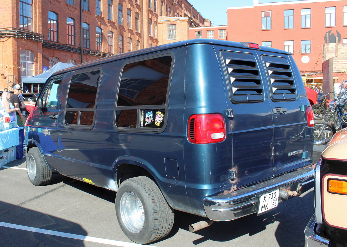 Ивановская область, № Х 730 МК 37 — Dodge Ram Van (2G) '79-97; Санкт-Петербург — Ежегодная выставка классических и кастомных автомобилей и мотоциклов "Original Meet"