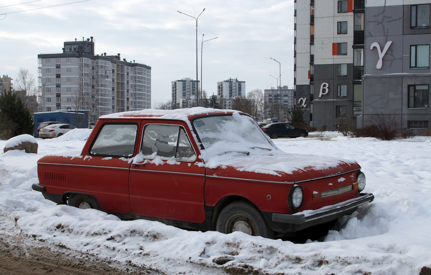 Псковская область, № (60) Б/Н 0069 — ЗАЗ-968М Запорожец '79-94; Транспортные средства без номеров (Псковская область)