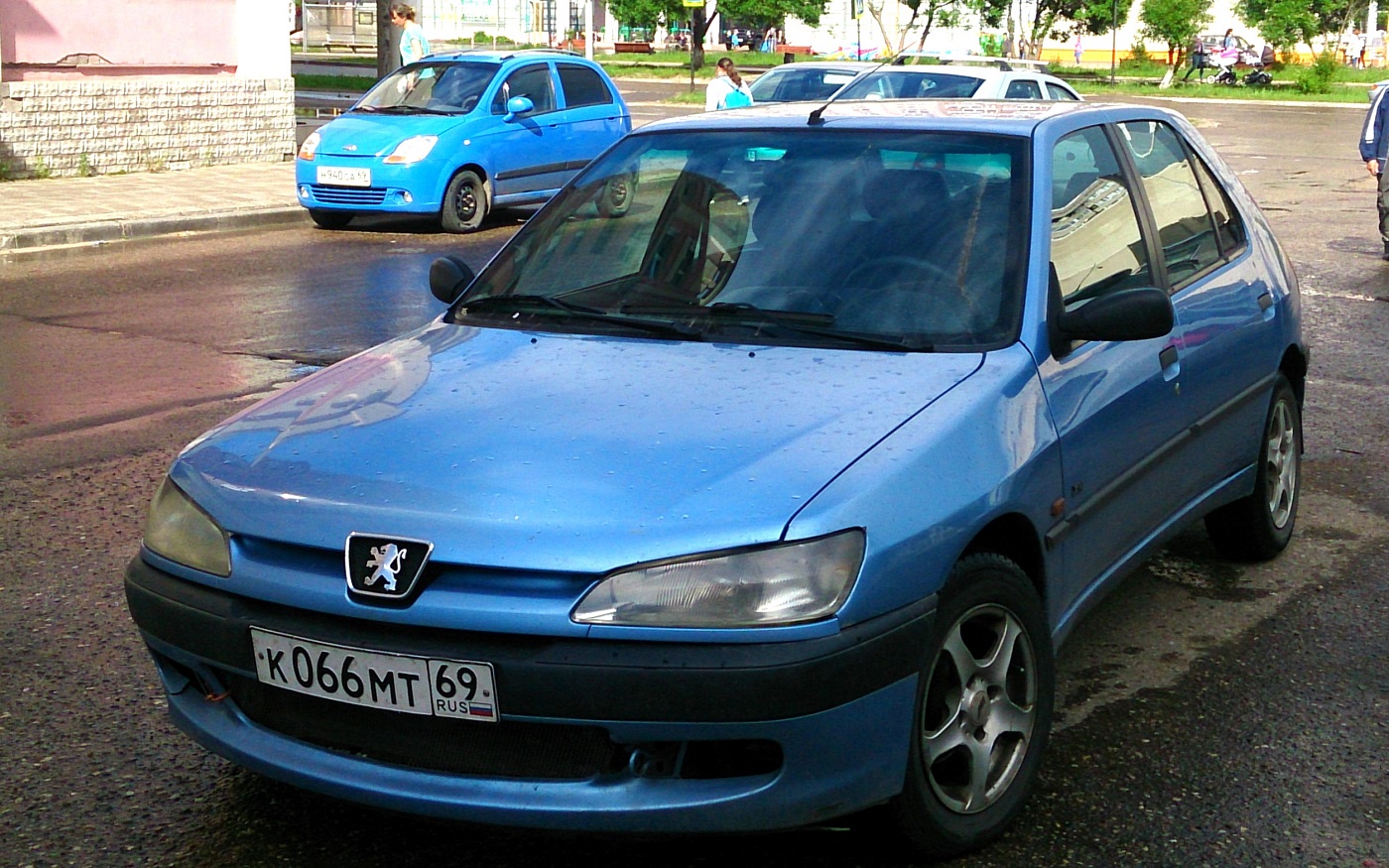 Тверская область, № К 066 МТ 69 — Peugeot 306 '93-02