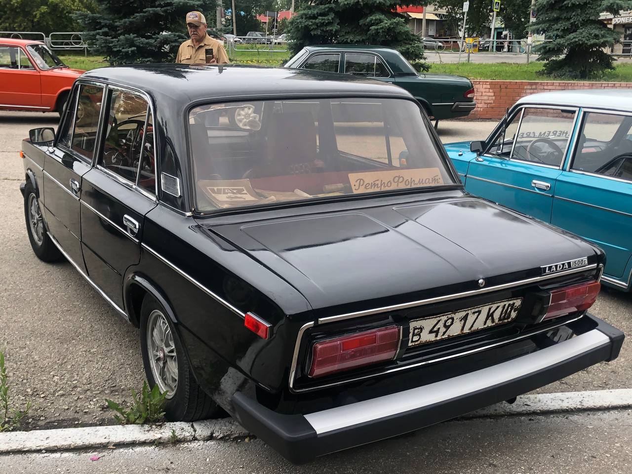 Самарская область, № В 4917 КШ — ВАЗ-21063 Жигули '77-94; Самарская область — Выставка ретро-автомобилей 28 июня 2025 г.