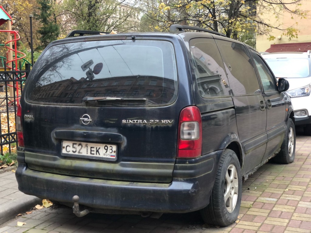Санкт-Петербург, № С 521 ЕК 98 — Opel Sintra '96-99