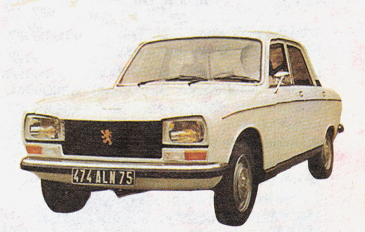 Франция, № 474 ALN 75 — Peugeot 304 '69-80; Франция — Исторические фотографии