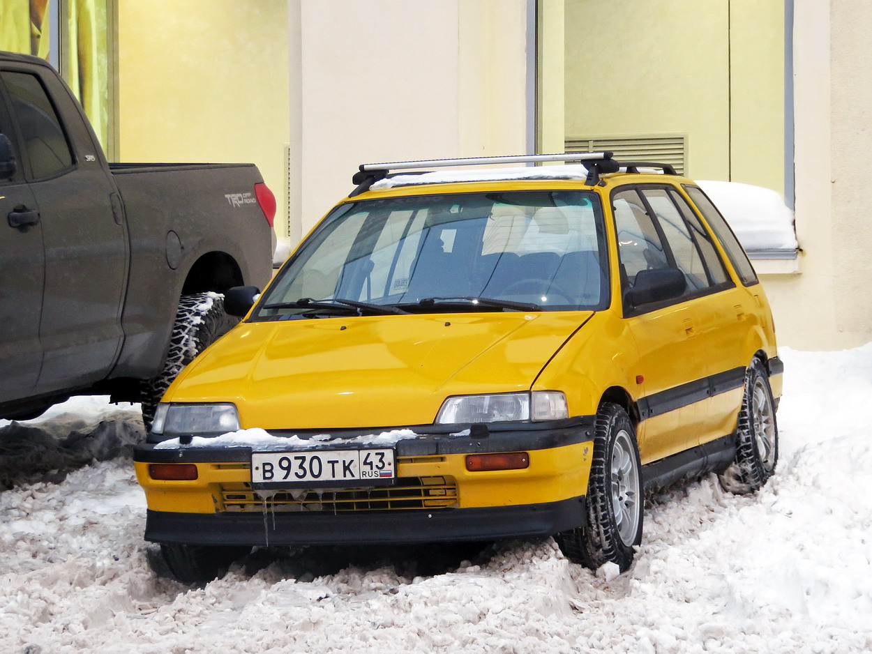 Кировская область, № В 930 ТК 43 — Honda Civic (4G) '87-91