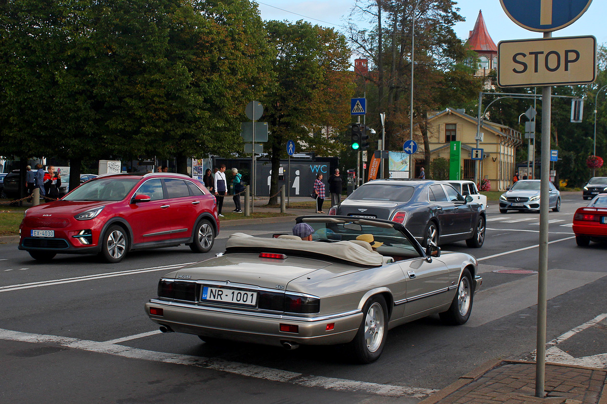 Латвия, № NR-1001 — Jaguar XJ (Series III) '79-92; Латвия — Retro Jūrmala 25