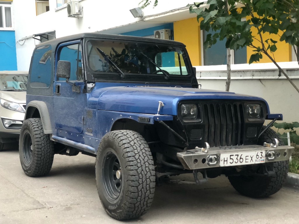 Самарская область, № Н 536 ЕХ 63 — Jeep Wrangler (YJ) '87-96