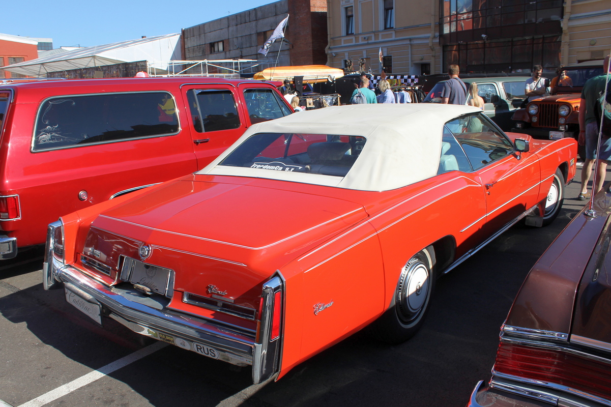 Санкт-Петербург, № (78) Б/Н 0327 — Cadillac Eldorado (9G) '71-78; Санкт-Петербург — Ежегодная выставка классических и кастомных автомобилей и мотоциклов "Original Meet"