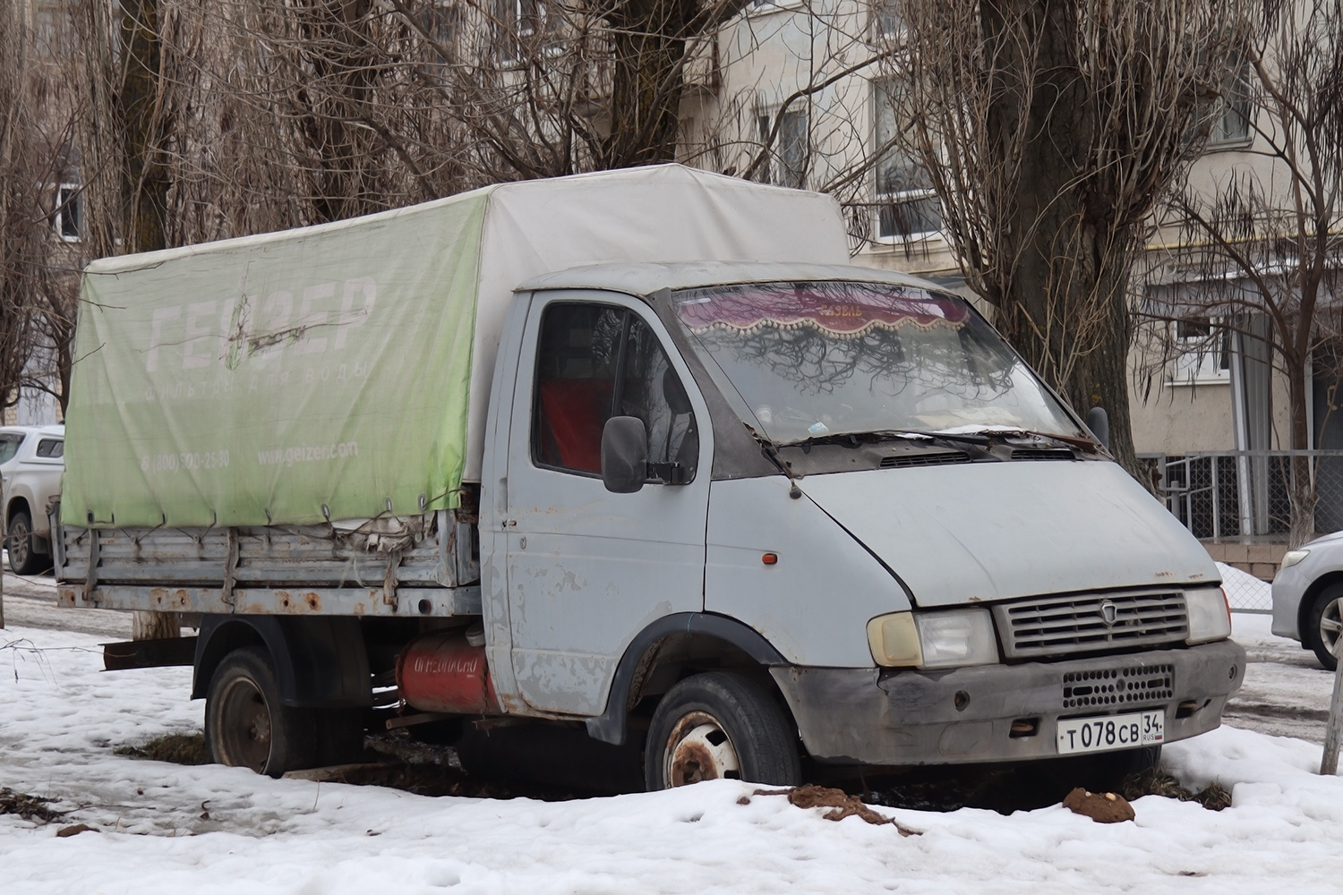 Волгоградская область, № Т 078 СВ 34 — ГАЗ-33021 ГАЗель '94-03