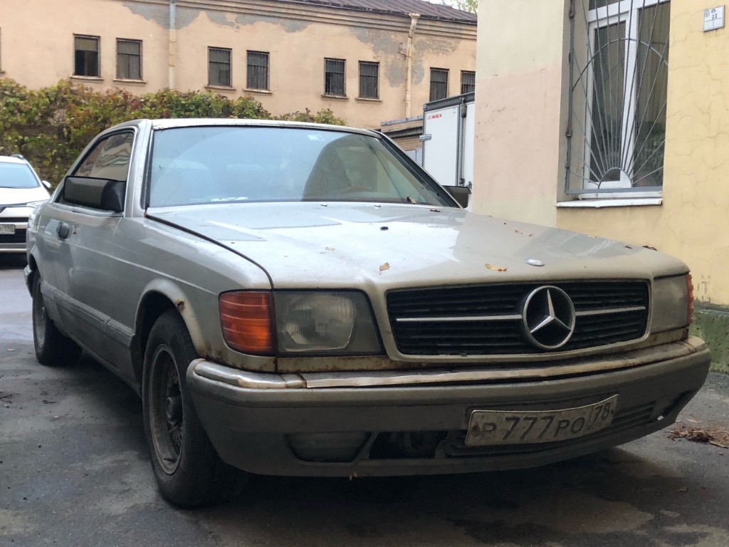 Санкт-Петербург, № Р 777 РО 78 — Mercedes-Benz (C126) '81-91